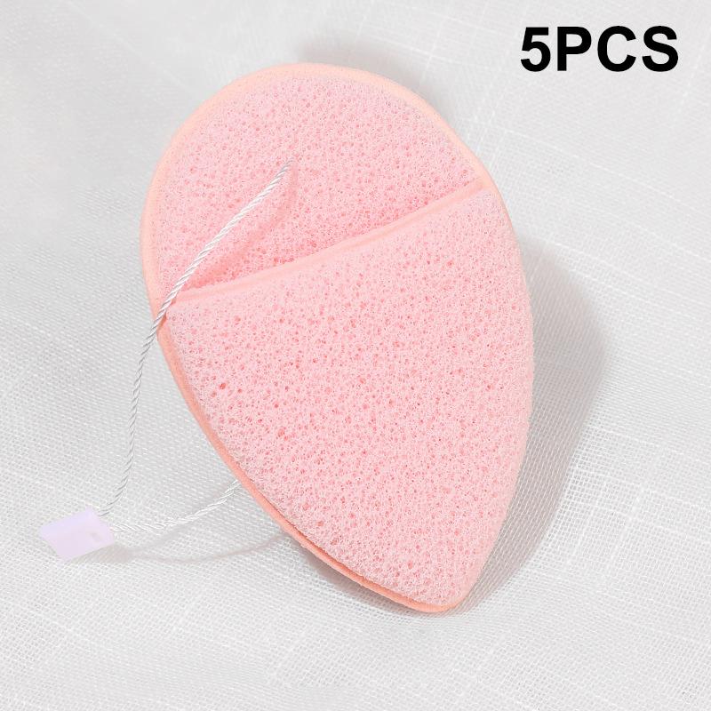 

1/5 шт. Спонжи для лица, очищающая губка для умывания лица, многоразовые салфетки для снятия макияжа, отшелушивающие подушечки для ежедневного очищения, инструмент для ухода за кожей
