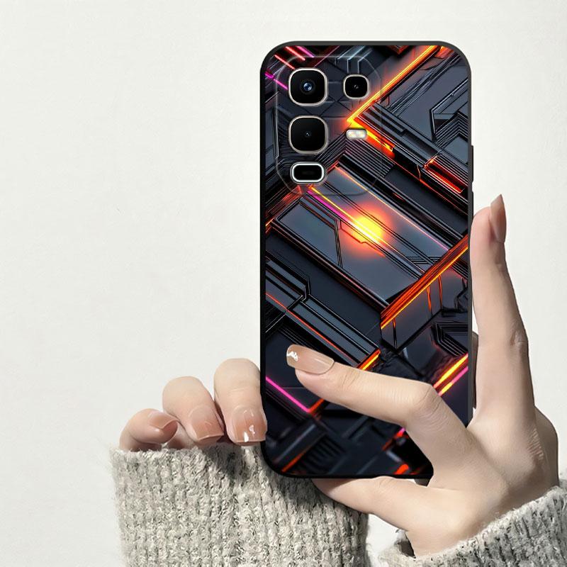 For Infinix Note 50 Pro 4G /X6855 X6858 Case Soft Silicone Phone Case For Infinix Note 50X 5G /X6857B Shockproof Protect Cover