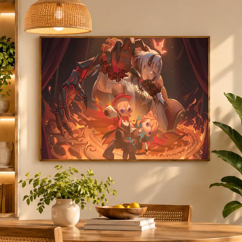 5D Diamond Painting Honkai Star Rail DIY Full Drill Diamond Art Kit Home Decoration