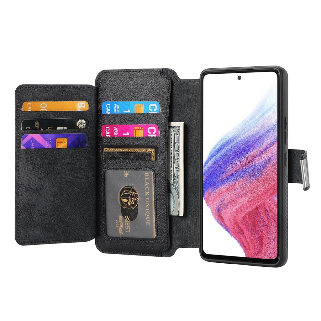 For Realme 14 Pro+ 5G Case CASENEO MW-02 Detachable Magnetic Leather Flip Phone Cover