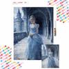 Cenușăreasă Artă cu Diamante Mosaice Kit Handmade diy5D Decor Acasă Cadou