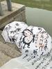 Umbrella Women National Style New Chinese Ancient Style Portable Automatic Folding Sun Protection Sun Rain Or Shine Dual-Use Vinyl Sunshade