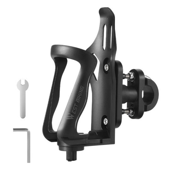 

Universal Support Cup Holder Bike Bottle Holder Ultralight Rustproof Simple Installation Motorcycle Water Bottle Bracket чёрный