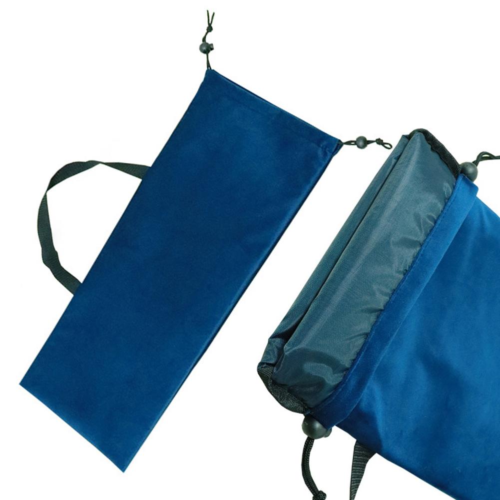 Two Layer Navy Blue Mahjong Rack Bag with Handle and Internal Drawstring Pouch for Organized Transport of Mahjong Racks China Mainland