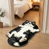 2D Dog-Shaped Area Rug Non-Slip Cartoon Carpet Cute Home Decor Carpet  Bedrooms