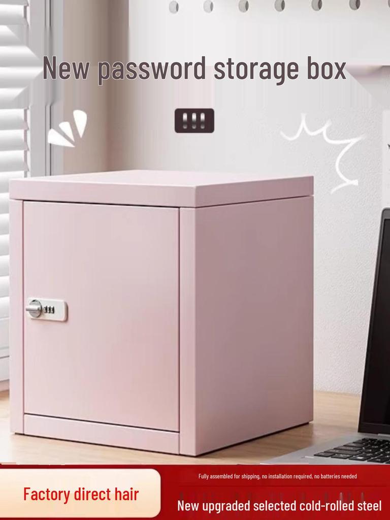 Stahl Diebstahlsicher Abschließbarer Desktop Aktenorganizer Schrank für Zuhause oder Büro