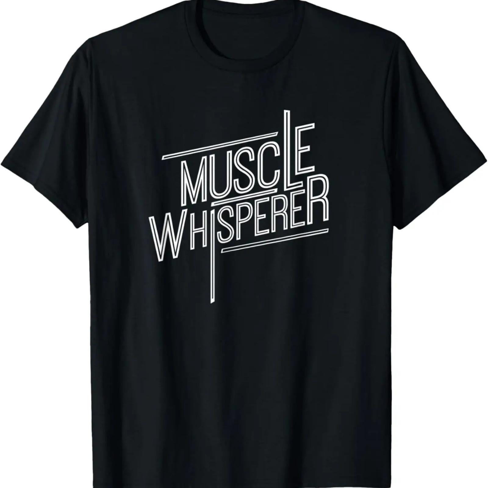

Massage Therapist Gifts - Muscle Whisperer T-Shirt XXXXXL
