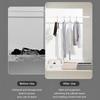 Waterproof 360° Rotating Clothes Hook Punch Free 4-Claw Adhesive Hanger for Shower Bathroom Kitchen Wall