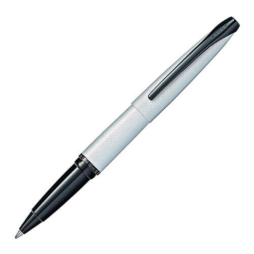 Cross ATX Brushed Chrome Etched Diamond Pen (Rollerball)