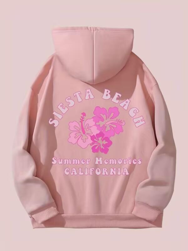 Unisex Trendy Style Pattern Print Hoodie Sweatshirt