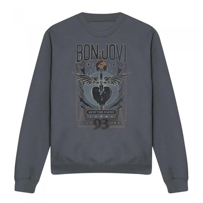 Bon Jovi Unisex Adult Keep The Faith Sweatshirt