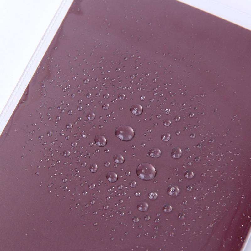 Passport Case Frosted Transparent Multi-functional Passport Case Card Case ID Card Case Travel Document Case