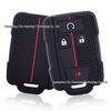 Compatible 6-Button Silicone Key Cover for Chevrolet & GMC Models