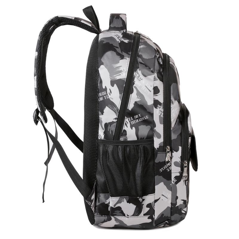 Camouflage Backpack for Men and Women Fashion School Travel Laptop Daypack with Multiple Pockets