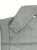 Plus Size Women's Winter Zipper Hoodie Cardigan - Solid Color, Lambswool Lined, US Sizes