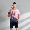 Quick-Dry Breathable Badminton Sport Set Unisex Short Sleeve Top Shorts Tennis Pickleball Running Gym