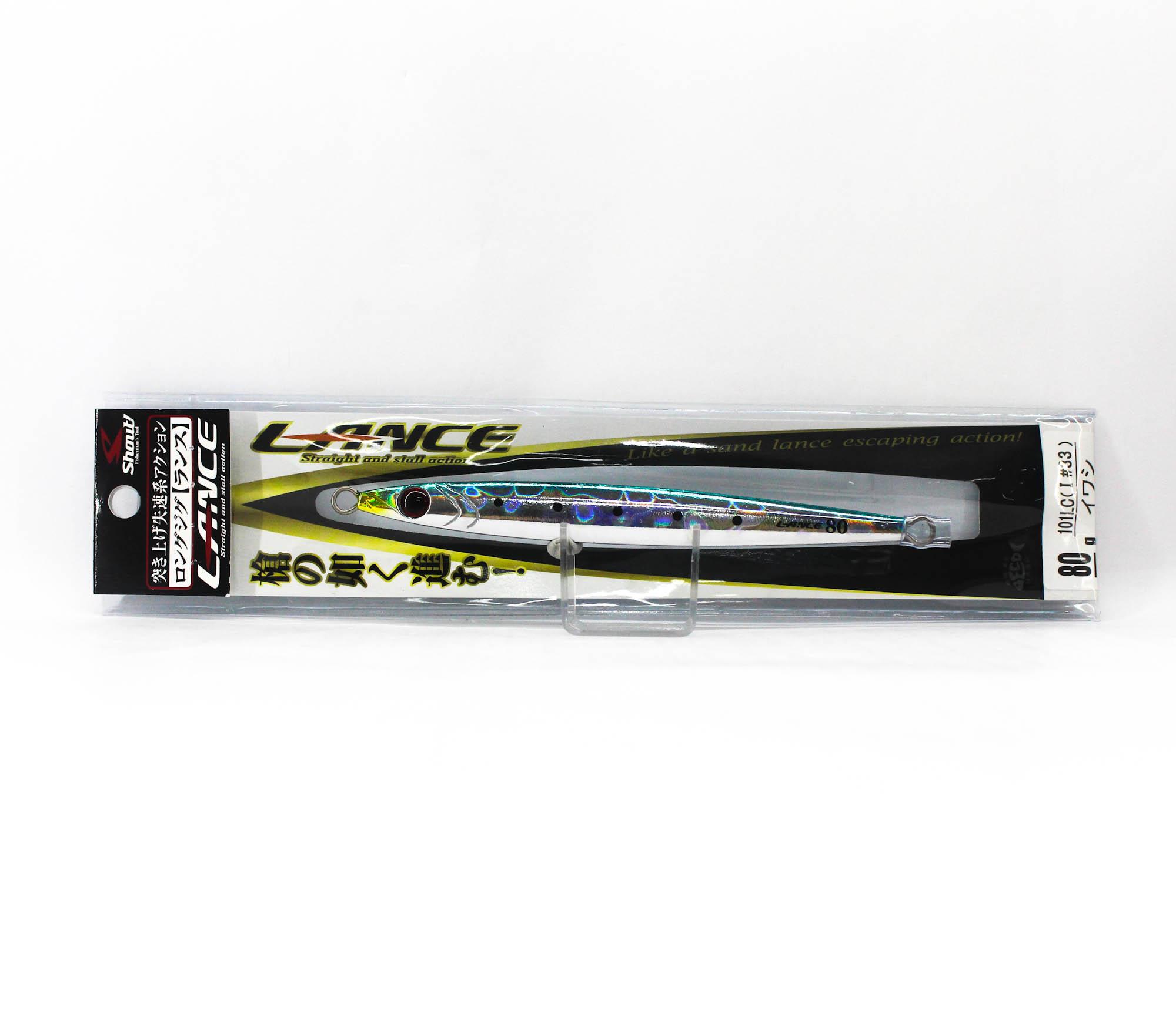 Shout 101-LC Metal Jig Lance Slow Fall Long 80 грамм I (7734)