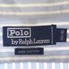 Polo van Ralph Lauren Gestreept Patroon Lange mouwen Katoenen overhemd 17 1/2-35 Heren Gebruikt