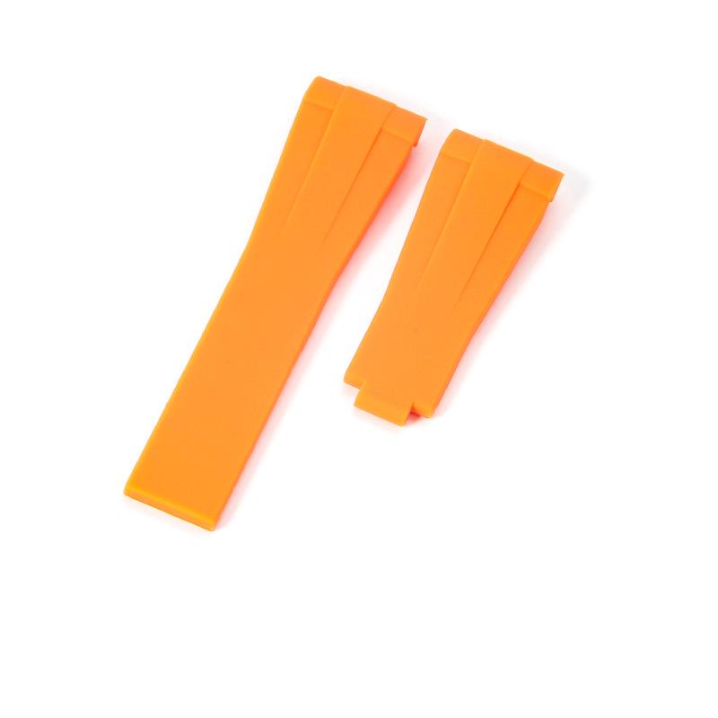 

Rolex Зелений Submariner Explorer GMT Daytona Yacht-Master Чорний Силіконовий Ремінець для Годинника, 20мм 20mm