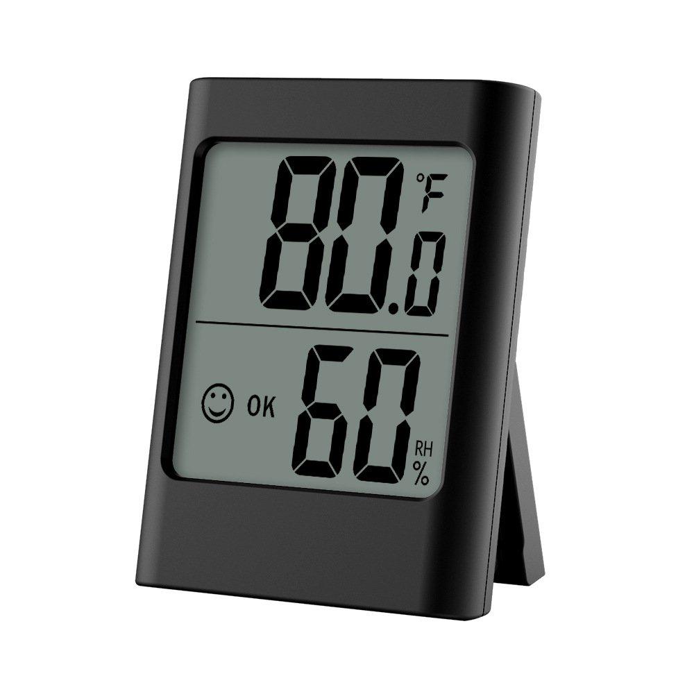 2023 Car Humidity Gauge Touring Car Thermometer for Home Digital Hygrometer Room Thermometer and Humidity Gauge with Temperature чёрный