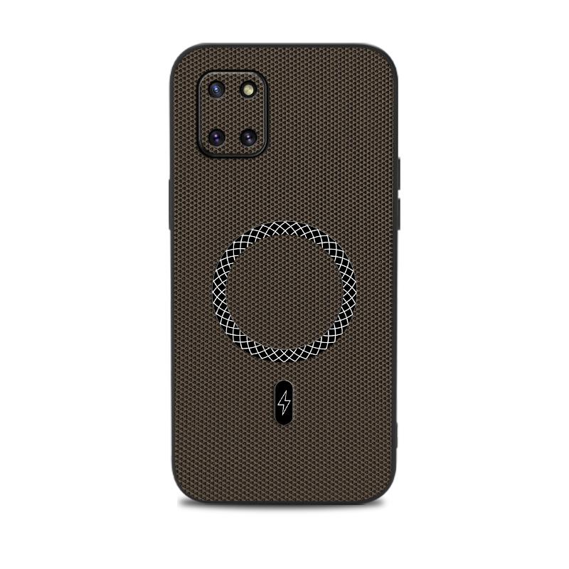For Samsung A81 Slim Leather Texture Fit Magnetic Phone Case For Samsung Galaxy Note 10 Lite Shockproof Anti-Fingerprint Cover