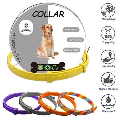 8 Month Protection Flea and Tick Collar Retractable Pet Supplies Antiparasitic Collar  Teddy