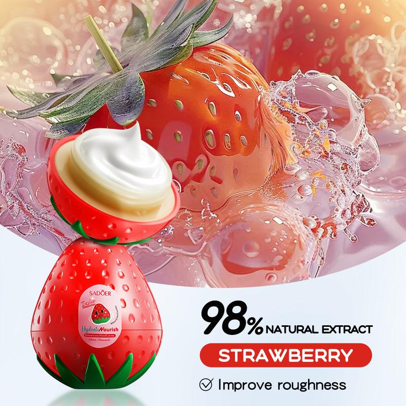 Strawberry Vitamin E Hand Cream 35g Hydrating Nourishing Moisturizing Hand Cream Skin Care Products