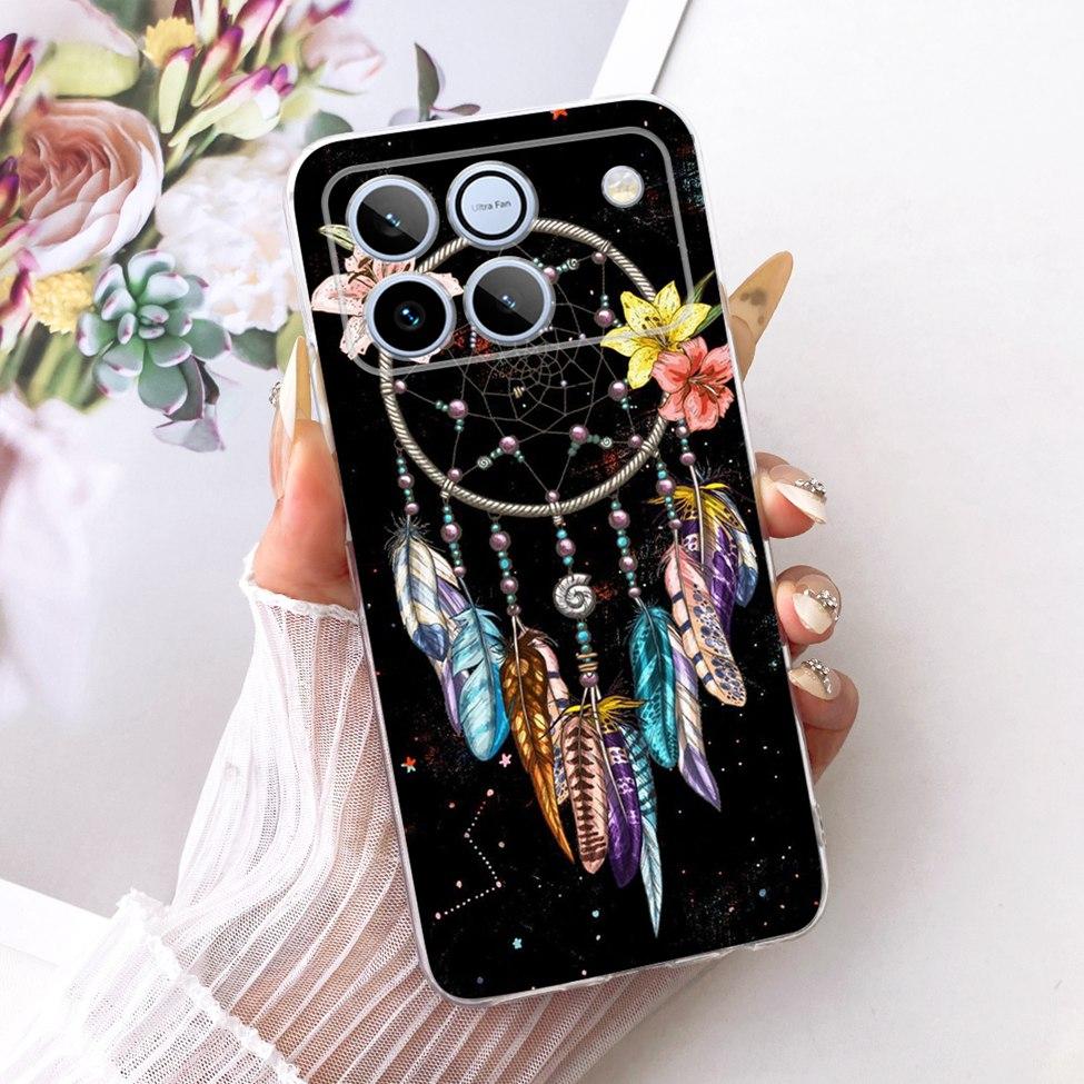 Clear Casing For Honor Win 5G AAP-AN00 Case For Honor Win 5G Cover Luxury Cute Cat Fashion Butterfly Cool Painted