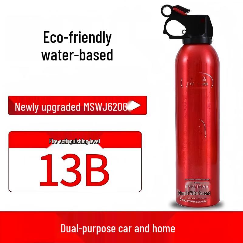 DAXTE Portable Car Fire Extinguisher (2-Pack) - High Temperature Explosion-proof