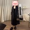 Petite-Friendly Hepburn Style Wool Coat - Mid-Length Women's Overcoat for Autumn/Winter 2025, New Korean Style