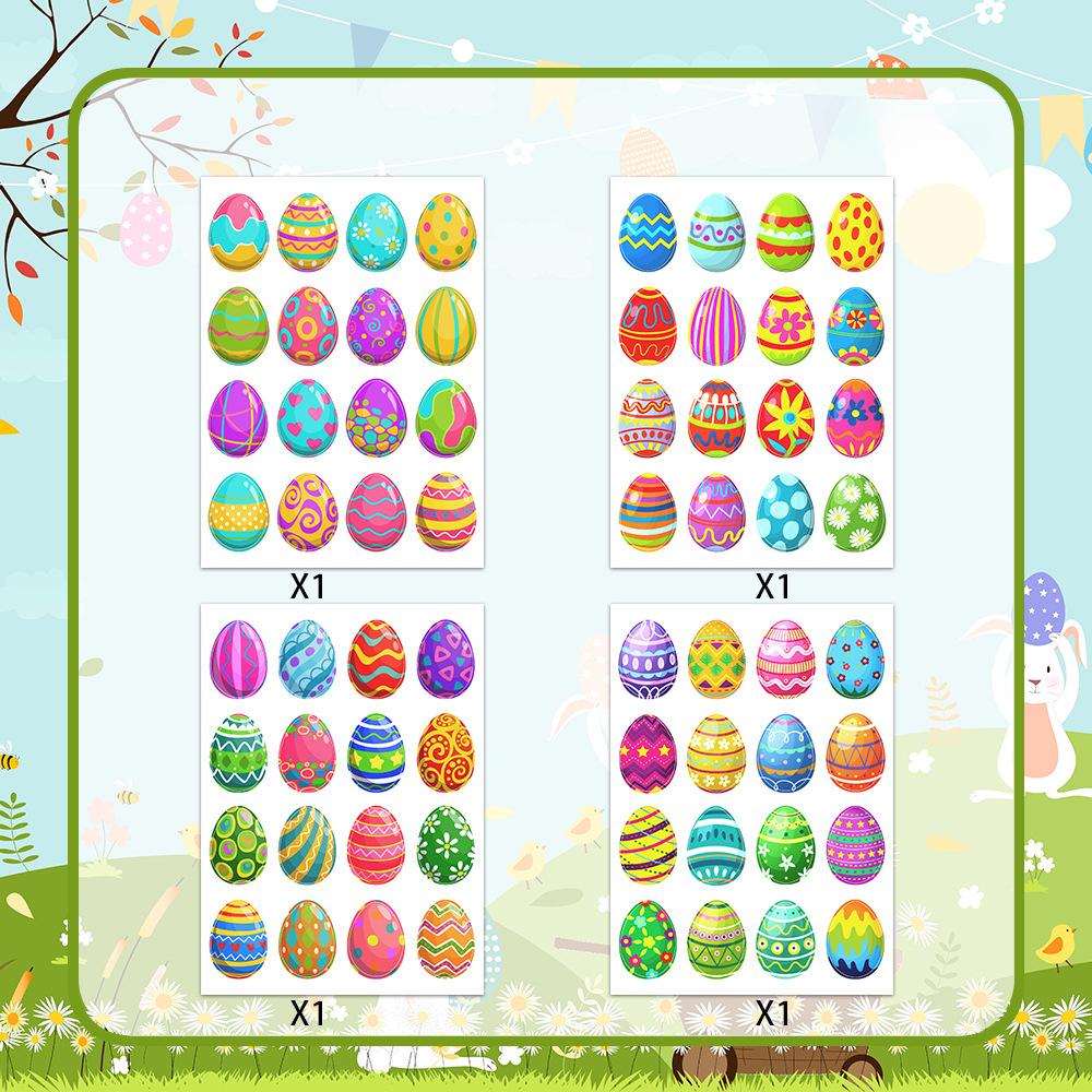 New Styles, Cartoon Easter, Children's DIY Easter Eggs, Gift Stickers, Party Baking, Cake Decoration Stickers, Holiday Supplies