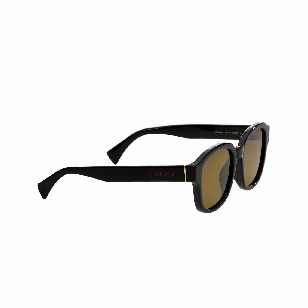 Asian GG1140SK 003 Black Brown [Gucci] Men's Sunglasses, Fit,