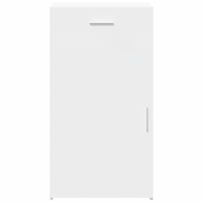 VidaXL White Buffet 50x42.5x93 Cm Engineered Wood, Cabinet, Sideboard, Storage Cabinet, Cupboard, 846292