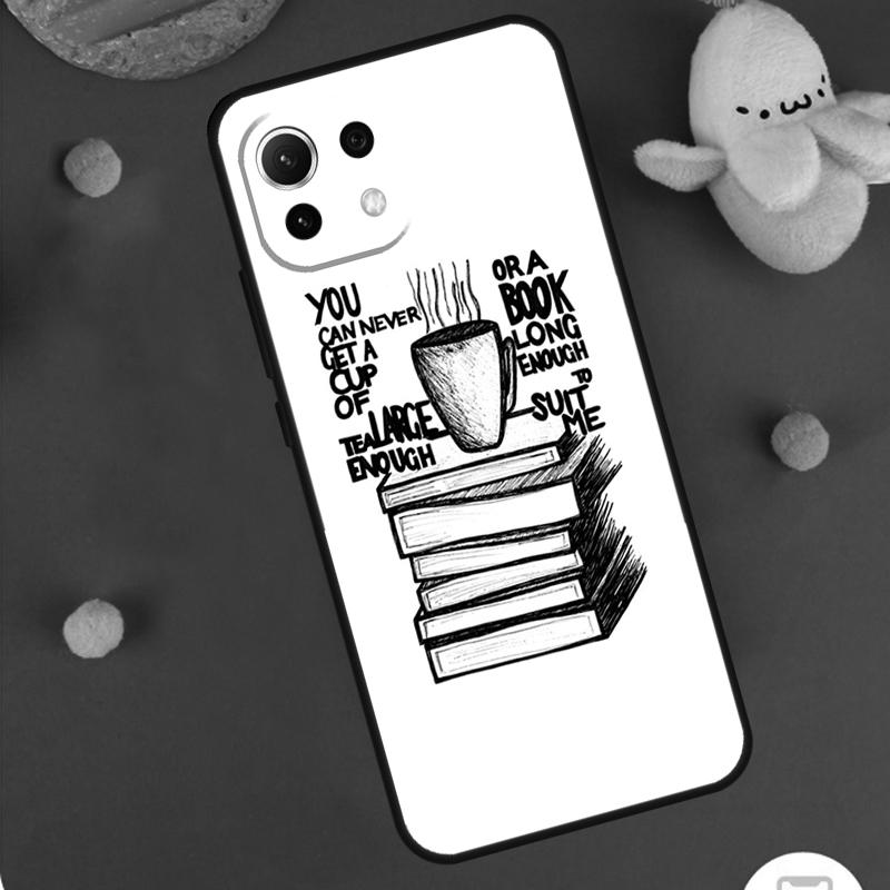 Books And Coffee Case For Xiaomi 15T Pro 13T 14T 14 15 Ultra 17 Pro Max POCO F8 Pro F5 F6 F7 X5 X6 X7 Cover