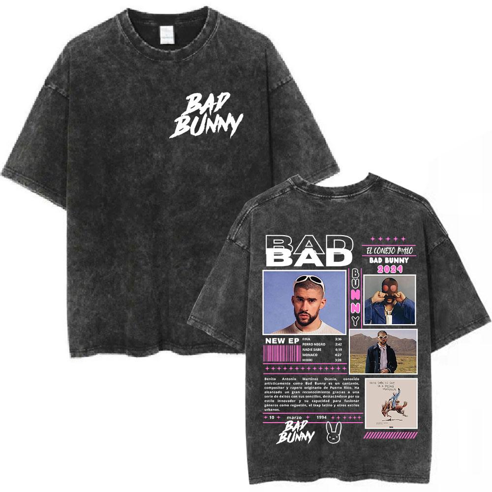 Alvaro Diaz Sayonara Album Vintage Washed T Shirts Mens Clothing Hip Hop Oversized Short Sleeve Tshirt Casual Cotton Tshirts