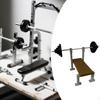 1/12 Barbell Rack Bench Press Model Decorative Realistic Creative Doll House Decor Miniature for