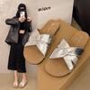 Fashion 2025 NEW Fashionable Flat Bottom Beach Sandals Women's Strap Slippers Anti-slip Home Fairy Style Leisure Shoes