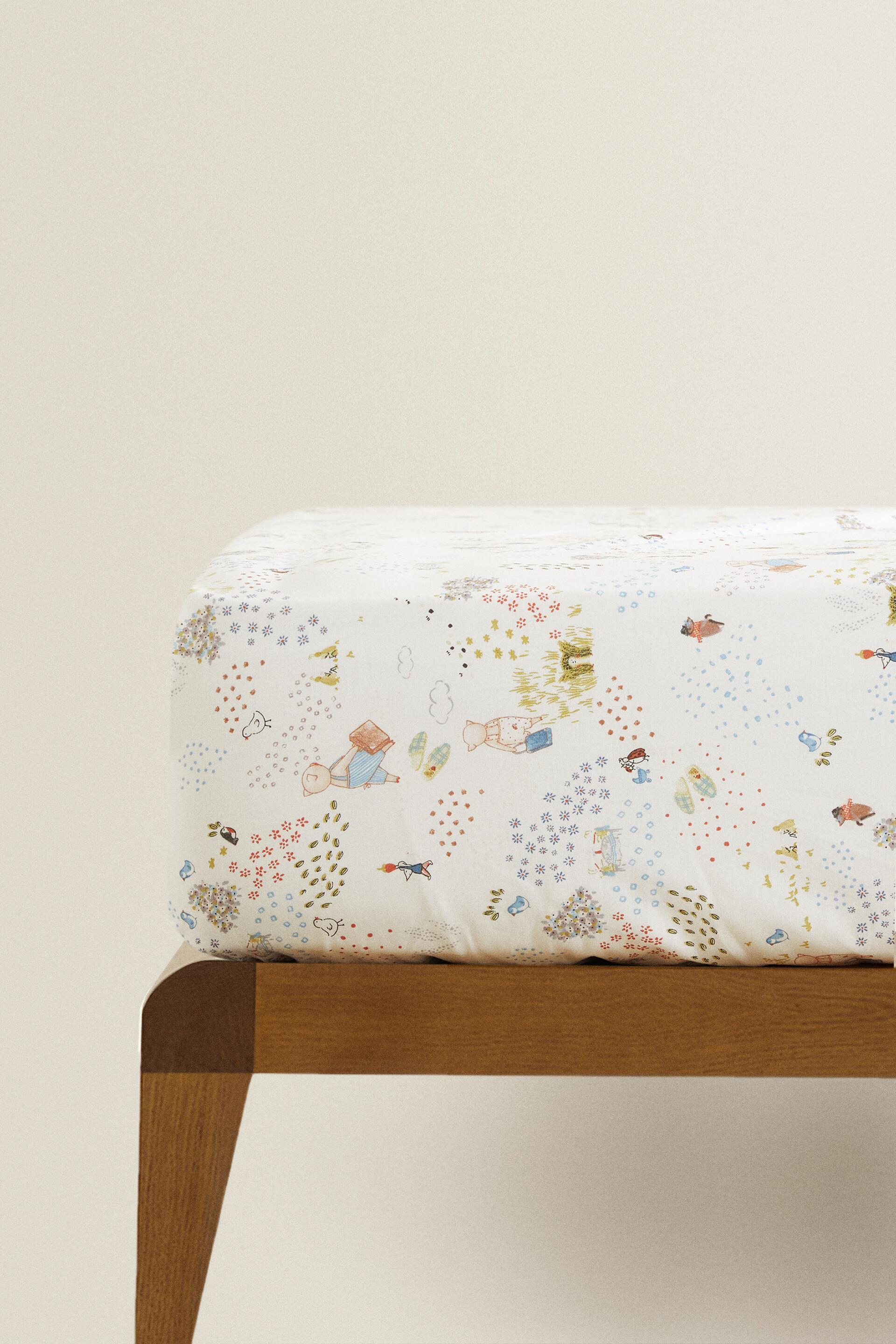 

THREE LITTLE PIGS FITTED SHEET