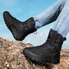 Men's Climbing Shoes Tactical Boots Waterproof Military High Quality Motorcycle Hunting Hiking Shoes Breathable Boots