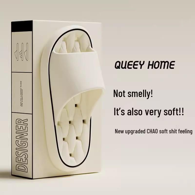 

Women s & Men s Non-Slip Cool Outdoor Slippers - Wear-Resistant Summer Bathroom Sandals 38/39