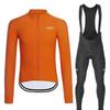 Autumn and Winter Long-sleeved Cycling Shirt Mountain Road Cycling Suit Strap Set 2026 Autumn Breathable Cycling Suit Set
