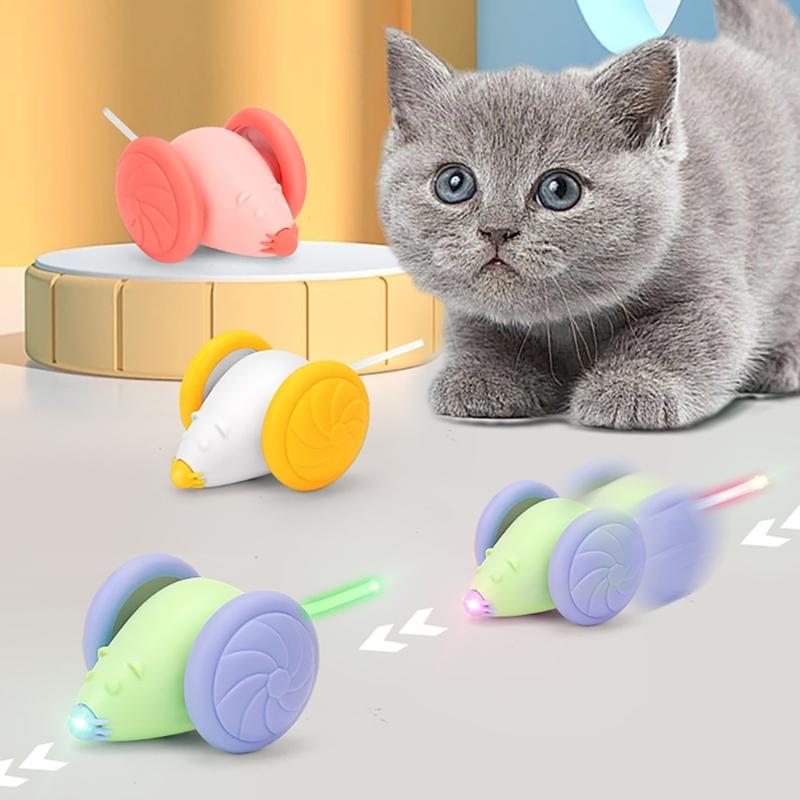 Cats Fun Electric Mouse Toy Exciting Electric Mouse Chasing Toy Powerful Mouse Toy for Continuous Indoor Funny