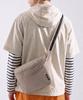 Viamonoh Featherlight Ripstop Packable Lightweight Crossbody Bag (Taupe Beige)