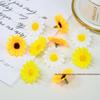Silk Daisy Chrysanthemum Flowers 4cm for Children's Day Dance Wreath, Wristband, Flower Box, and DIY Arrangement.