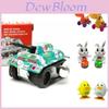 Adorável Brinquedo Infantil de Plástico Saltitante Mecânico Sapo Pintinho Pequeno Animal Para Brincar