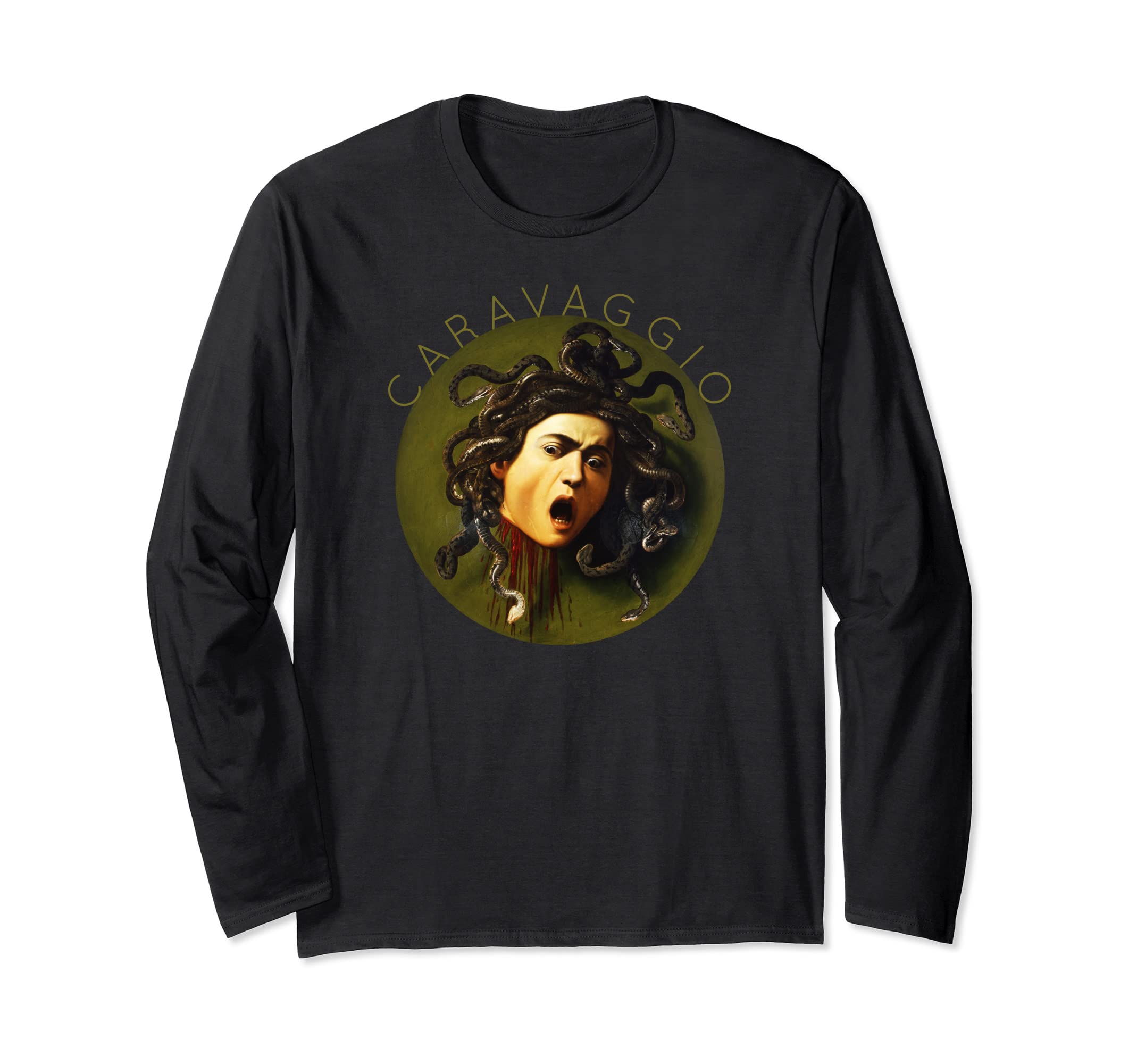 

Caravaggio Head of a Gorgon - Art For Artists Long Sleeve T-Shirt