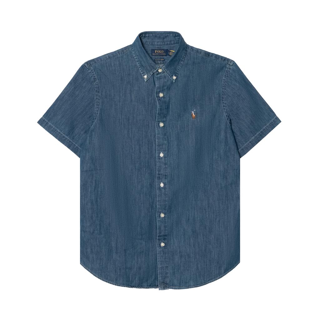 Polo Ralph Lauren Shirt Classic Version Men's Marine Blue 710945519-002