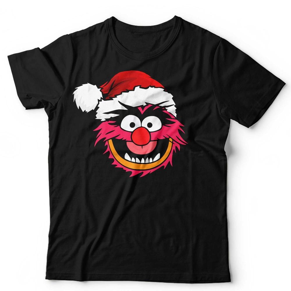 Christmas Party Animal Tshirt Unisex & Kids Funny Festive Puppet Xmas Santa Unisex T-Shirt