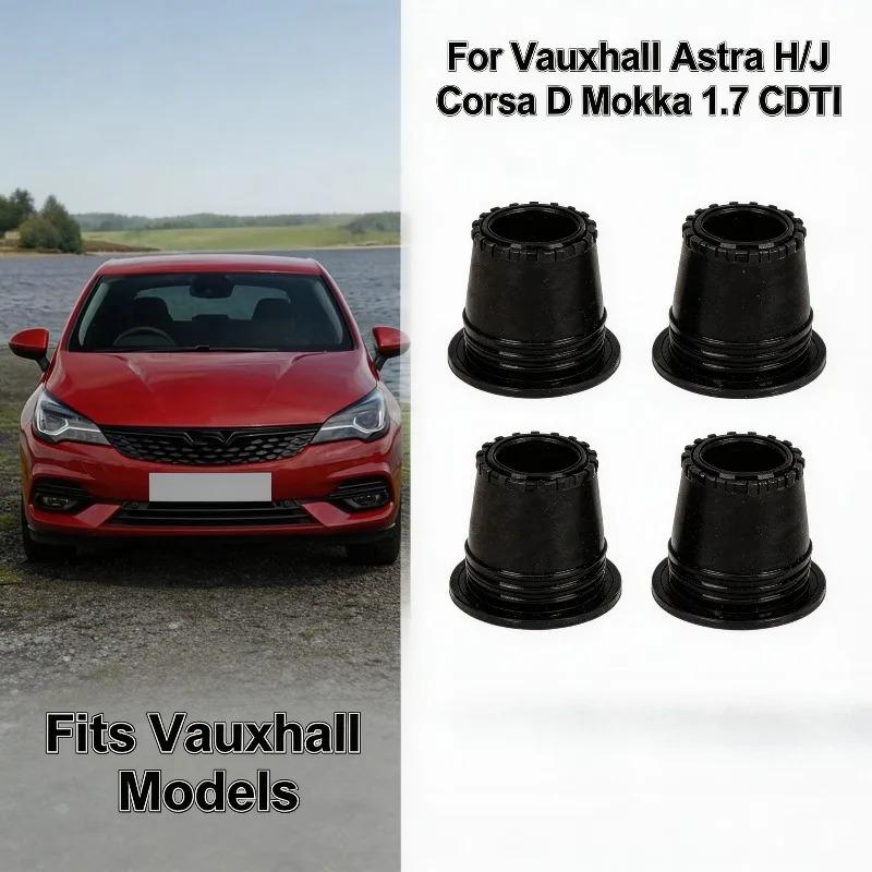 4 Pezzi Guarnizioni Superiori in Gomma per Iniettori Carburante Diesel di Auto Ricambi Auto OE 97376304 per Astra H/J Mk5 Mk6 Corsa D Mokka 1.7 CDTI