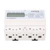3 Phase 4 Wire Energy Meter 7 Digit LCD Display Voltage Power Current Voltmeter Ammeter Monitor 3x22